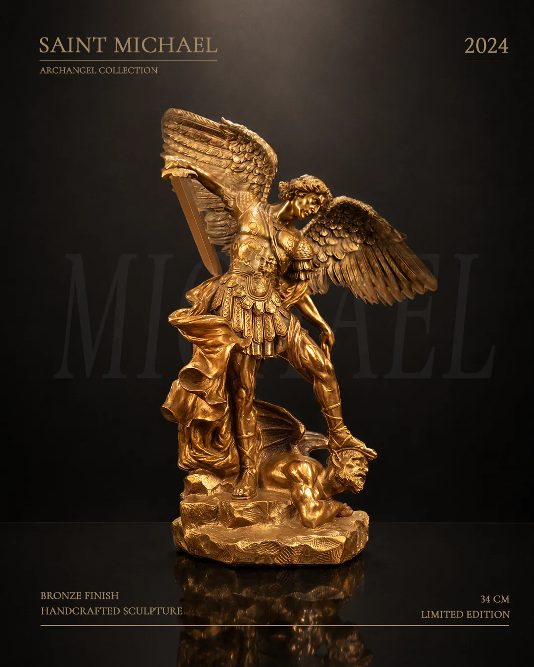 Saint Michael — kanatlı figür